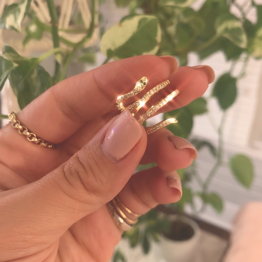 Adjustable Serpent ring - Picture 2 of 2
